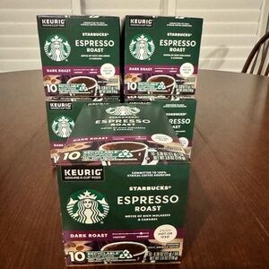 Starbucks Espresso Roast Dark Roast Pods